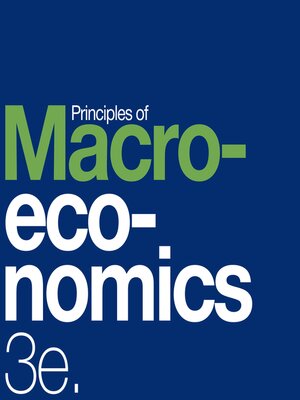 cover image of Principles of Macroeconomics 3e